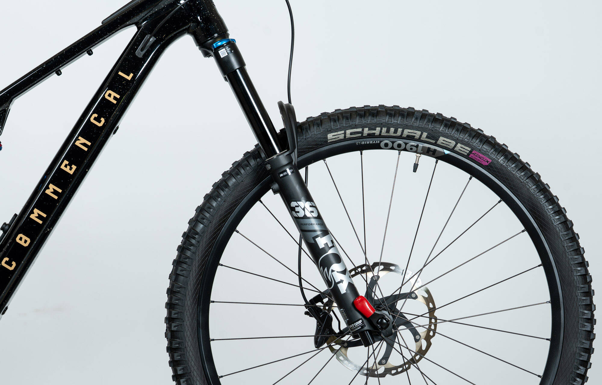 COMMENCAL T.E.M.P.O. POWER ESSENTIAL GLITTERY BLACK - XL (24183474) 258 km image large number 1