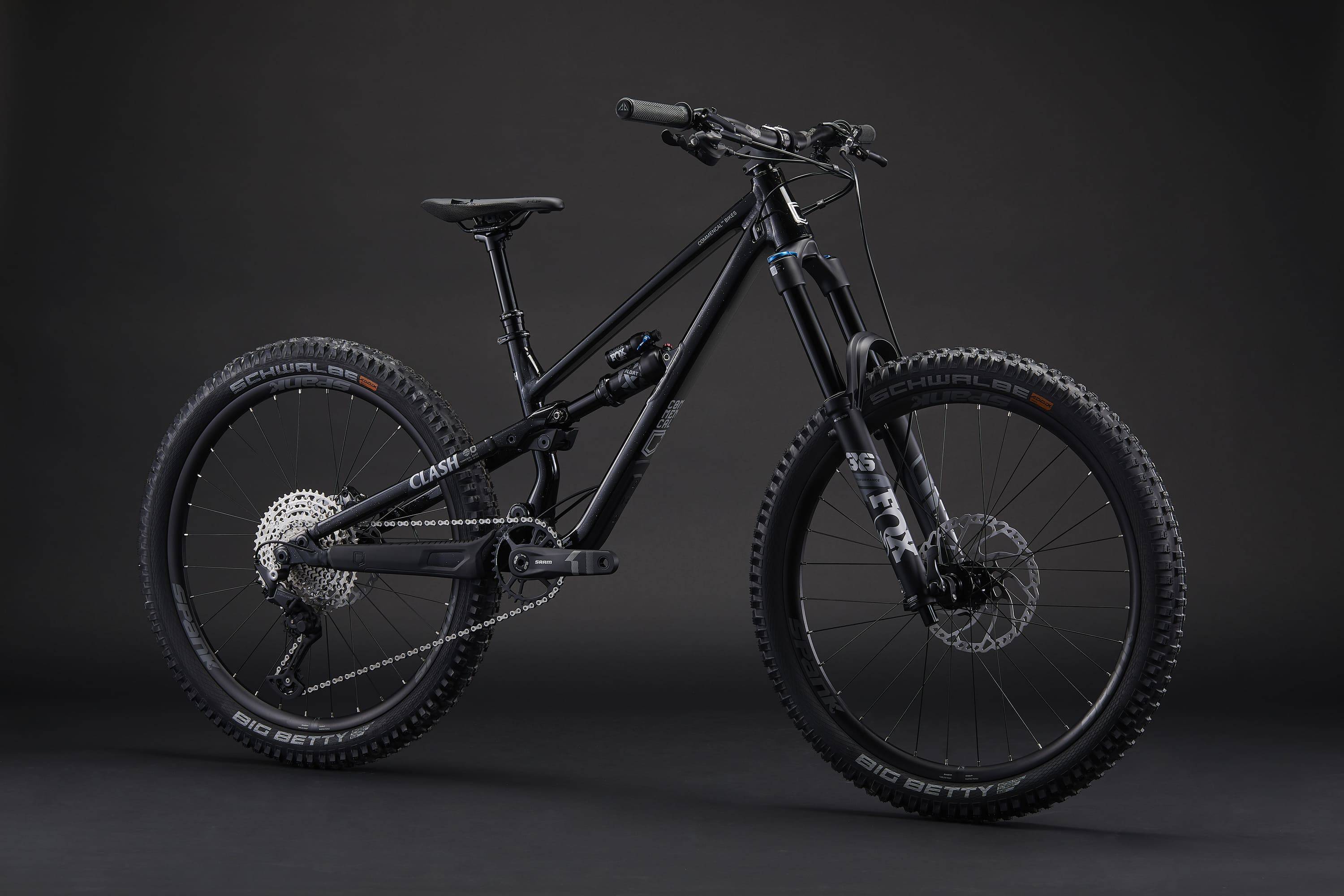 COMMENCAL CLASH JR V2 GLITTERY BLACK image large number 1