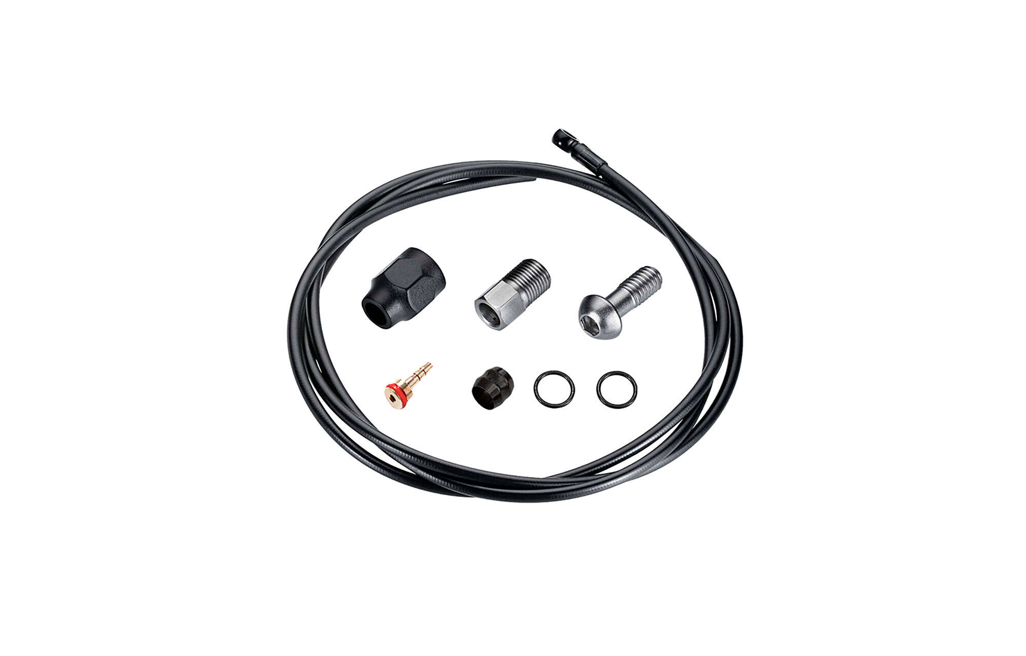 TRP 5.0MM BANJO HOSE KIT 1800MM BLACK image cover number 0