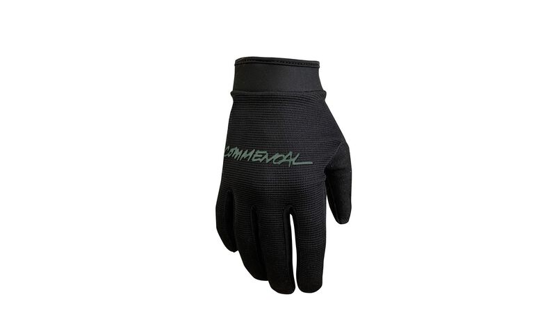 COMMENCAL KIDS VELCRO FASTEN GLOVES BLACK