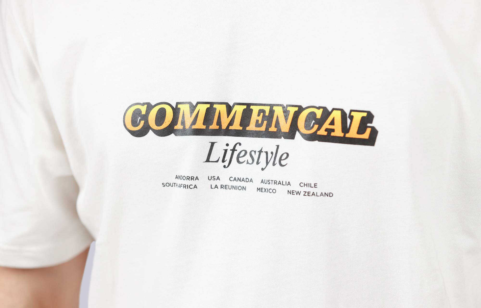 COMMENCAL T-SHIRT WESTERN ECRUE image large number 2