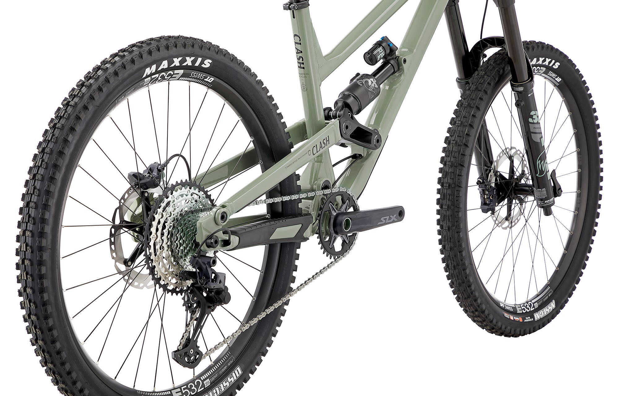 COMMENCAL CLASH ESSENTIAL HERITAGE GREEN image large number 1