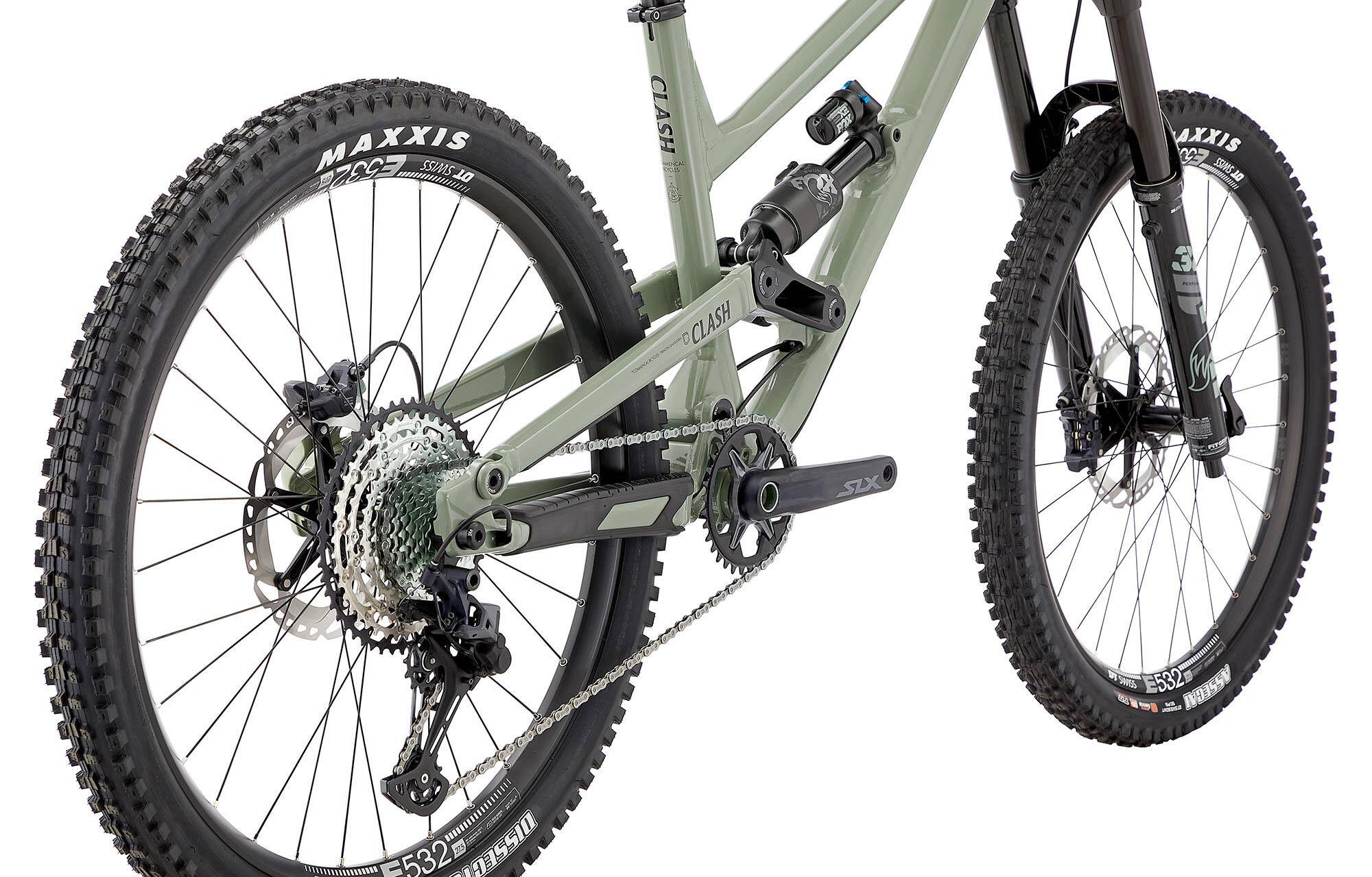 COMMENCAL CLASH ESSENTIAL HERITAGE GREEN image large number 1