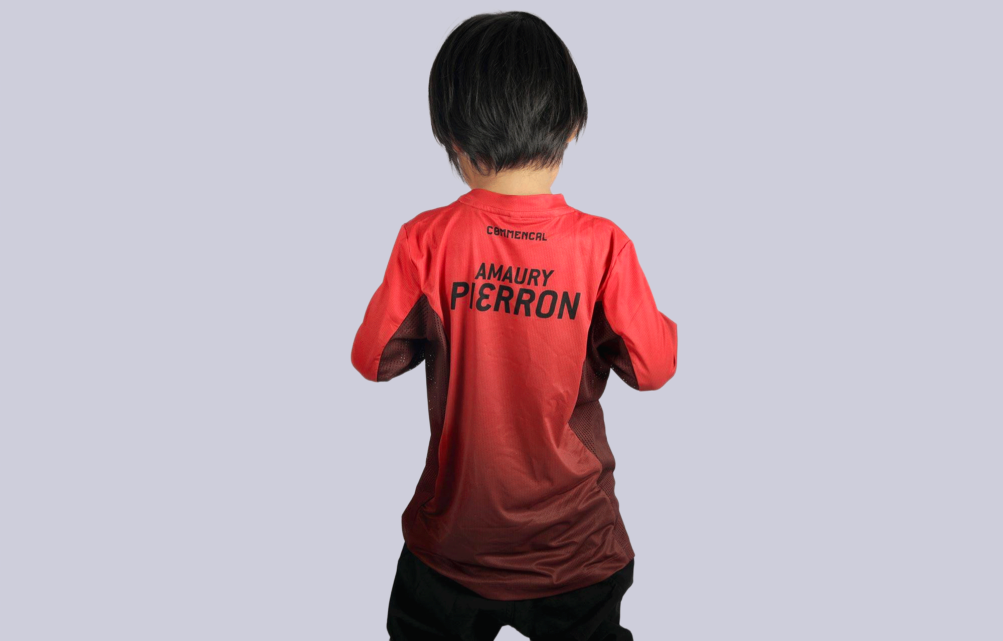 MAILLOT COMMENCAL LIGHTECH MANGA LARGA KIDS RACE AMAURY PIERRON image cover number 0