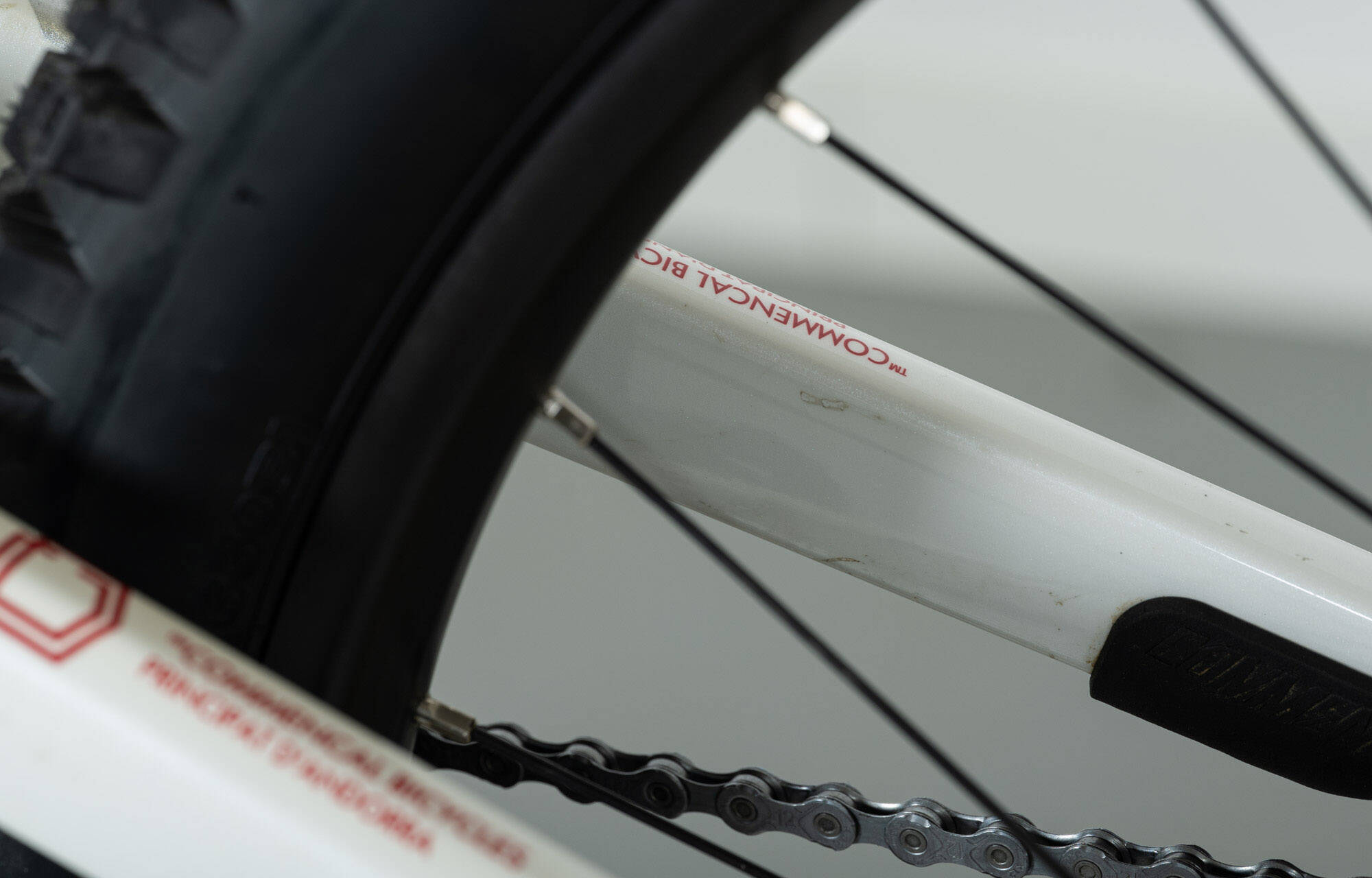 COMMENCAL CLASH JR PEARL WHITE & CHROME - (21170600) image large number 20