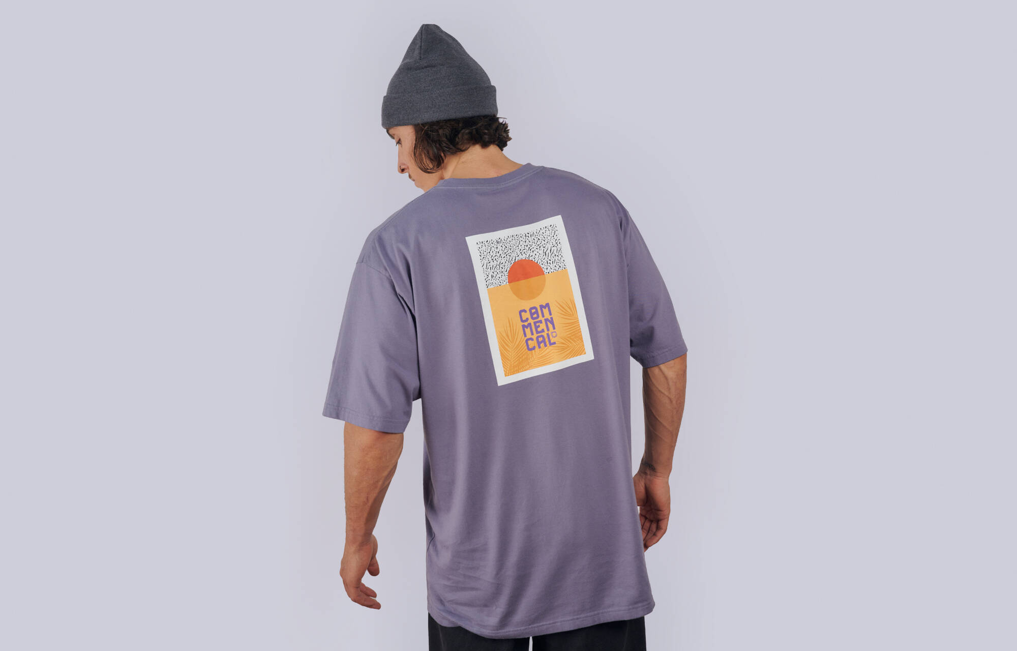 COMMENCAL LEICHTES T-SHIRT LOOSE FIT SUNSET GRAPE image cover number 0