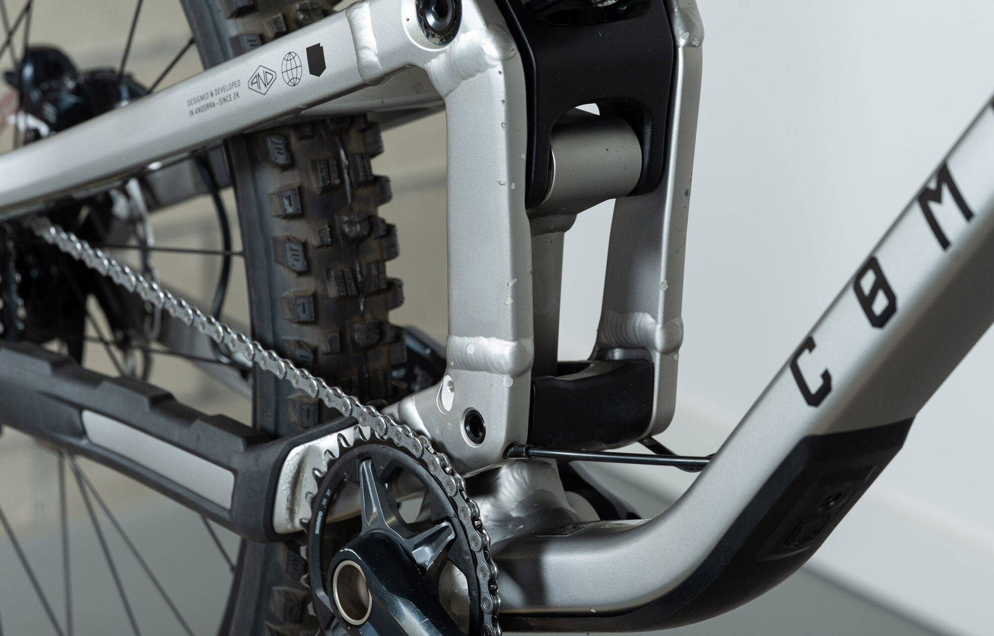 COMMENCAL META SX V5 ESSENTIAL SILVER - L (23131503) image large number 10