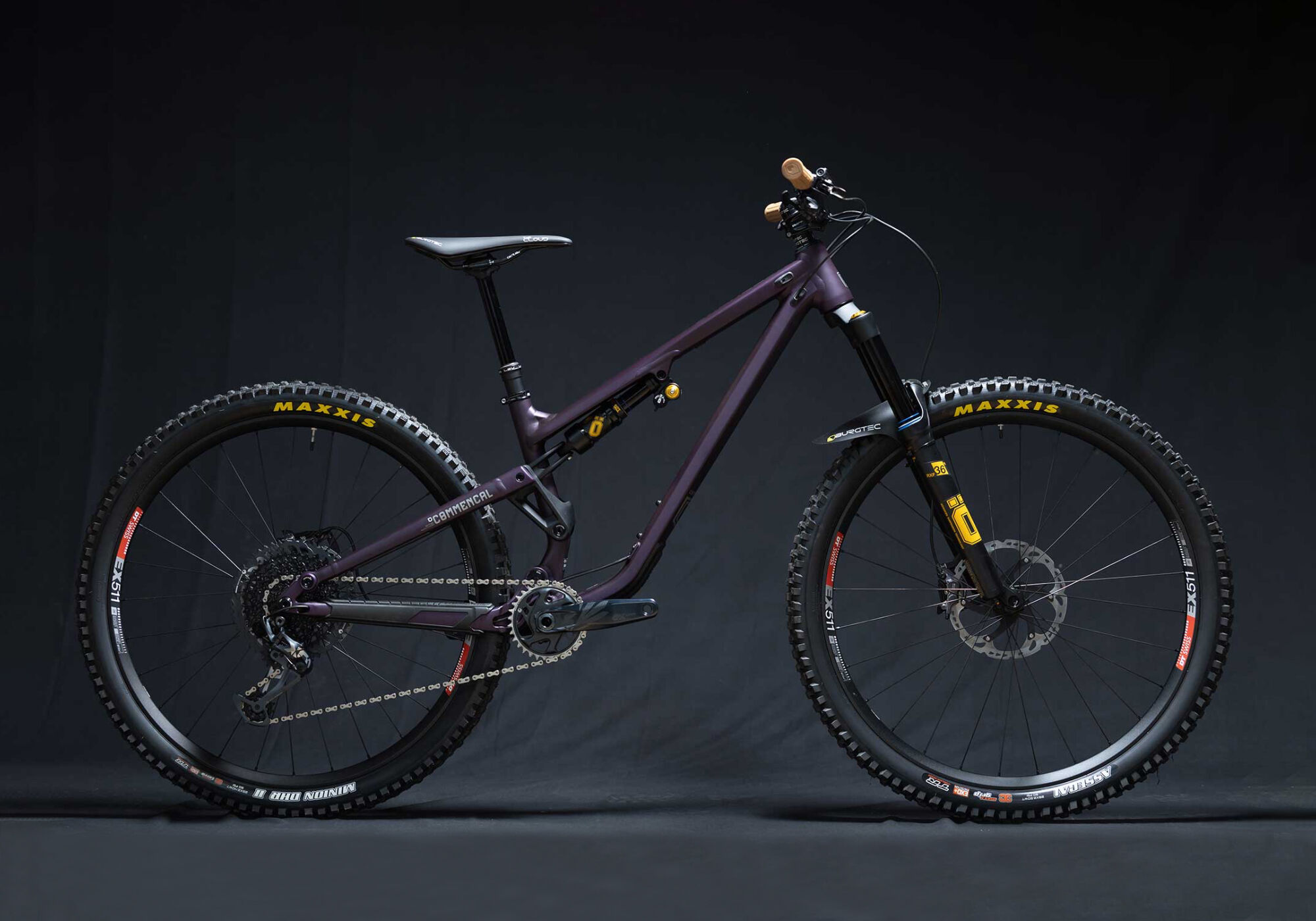 COMMENCAL | COMMENCAL META TR V4 ALC BURGTEC METALLIC PURPLE