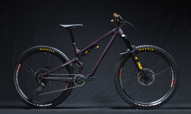 COMMENCAL META TR V4 ALC BURGTEC METALLIC PURPLE