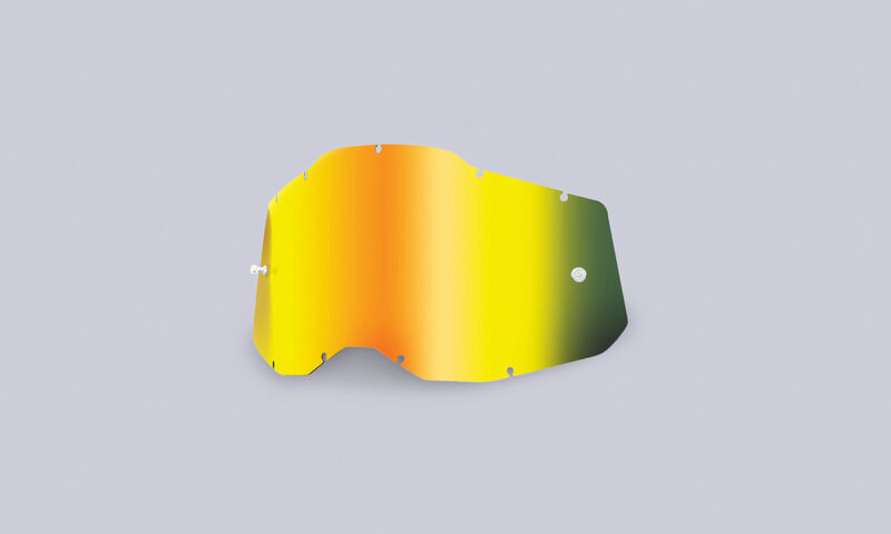 100% LENTE DE RECAM. MIRROR GOLD POUR ACCURI 2/RACECRAFT 2/STRATA 2