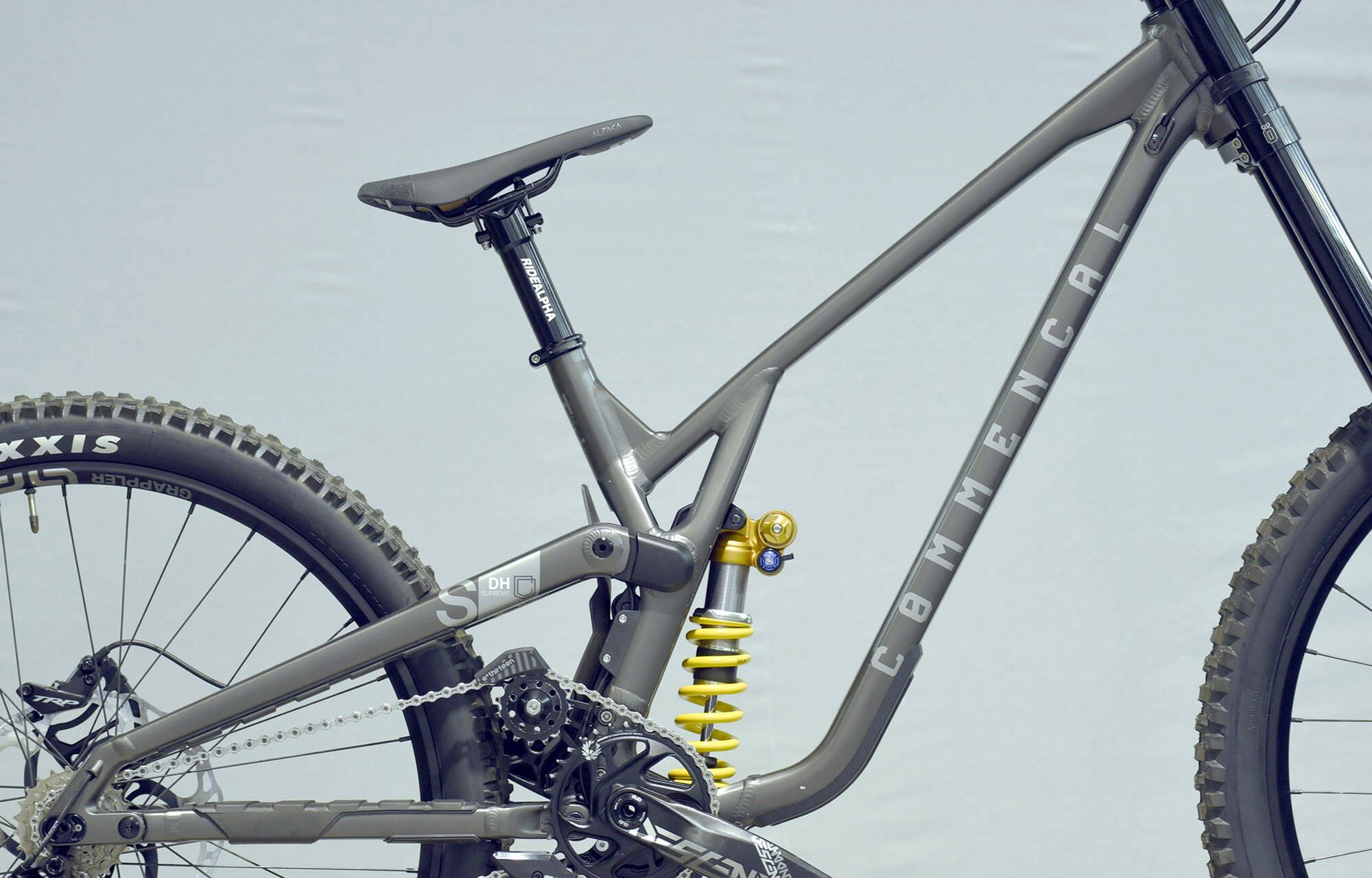 COMMENCAL SUPREME DH V5 OHLINS EDITION DARK SLATE - M (23150702) image large number 1