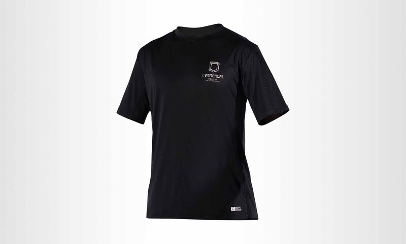 MAGLIA COMMENCAL LIGHTECH MANICHE CORTE BLACK BASIC