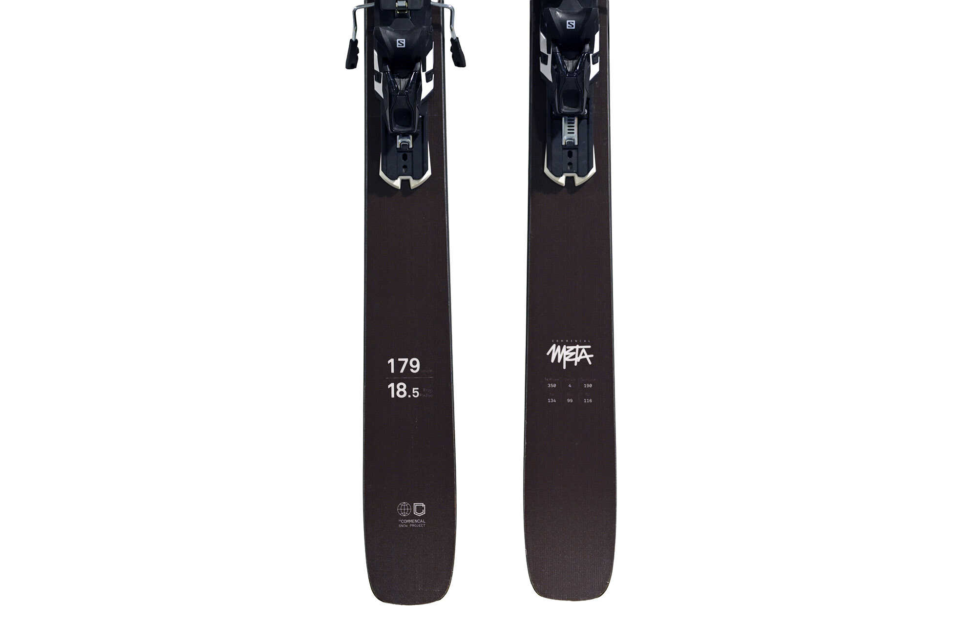 SKIS COMMENCAL META 179 / FIX WARDEN MNC 13 (23440024) image large number 1