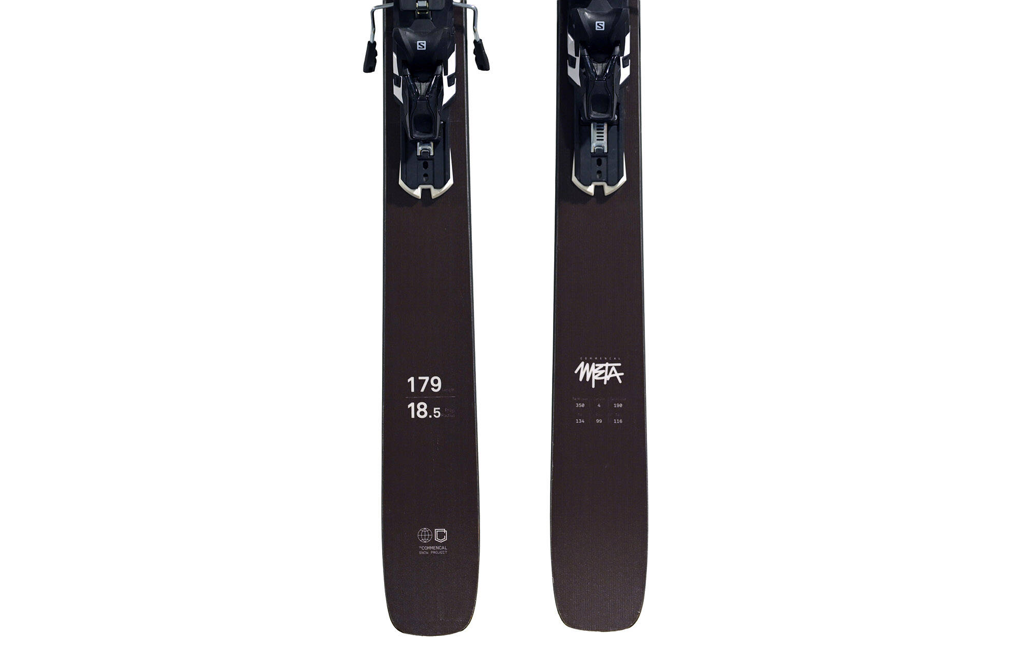 SKIS COMMENCAL META 179 / FIX WARDEN MNC 13 (23440024) image large number 1