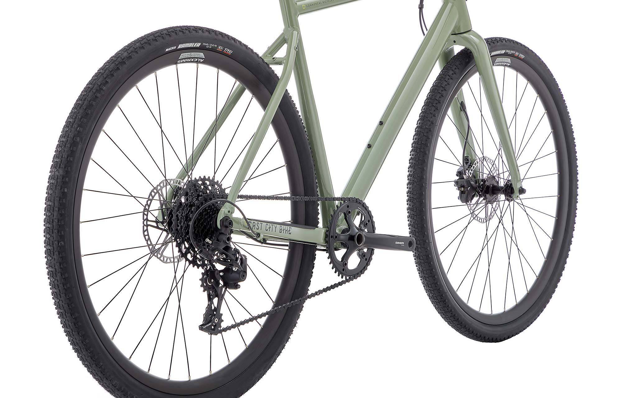 COMMENCAL FCB ORIGIN HERITAGE GREEN MAXXIS image large number 1