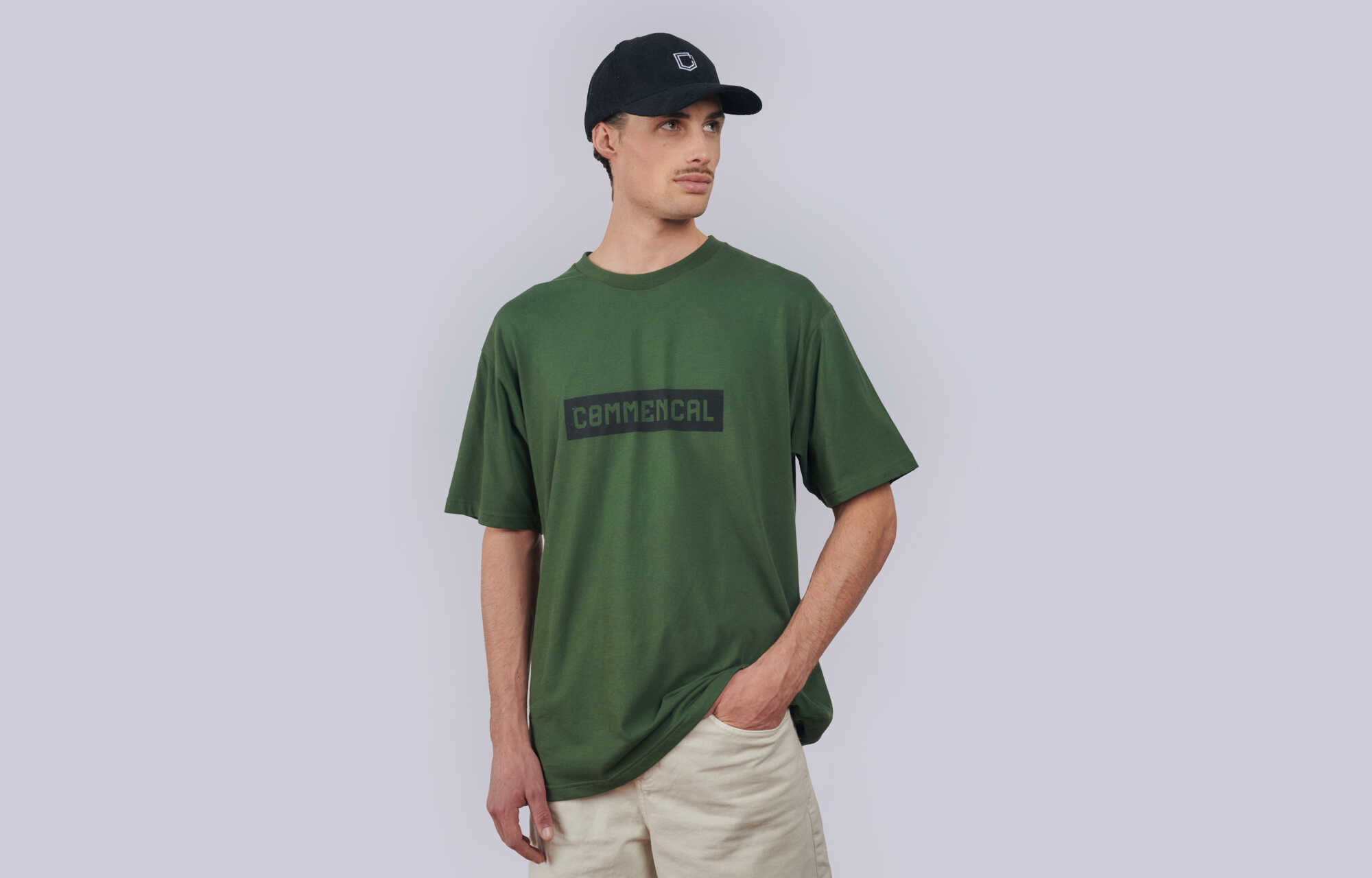 COMMENCAL CORPORATE T-SHIRT DARK GREEN image cover number 0