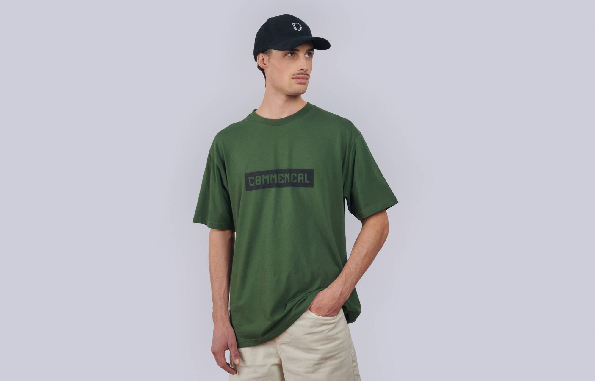 COMMENCAL T-SHIRT CORPORATE DARK GREEN image cover number 0