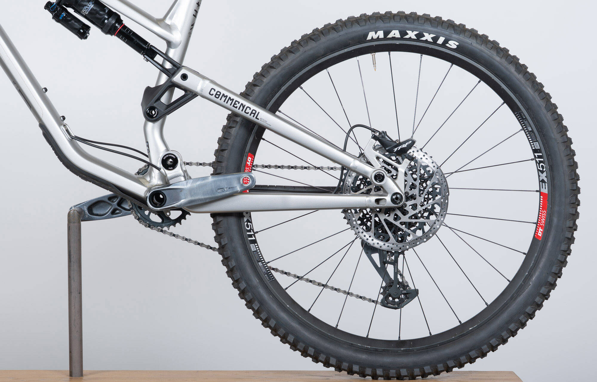 COMMENCAL META SX V4 RACE SILVER - XL (22130804) image large number 3
