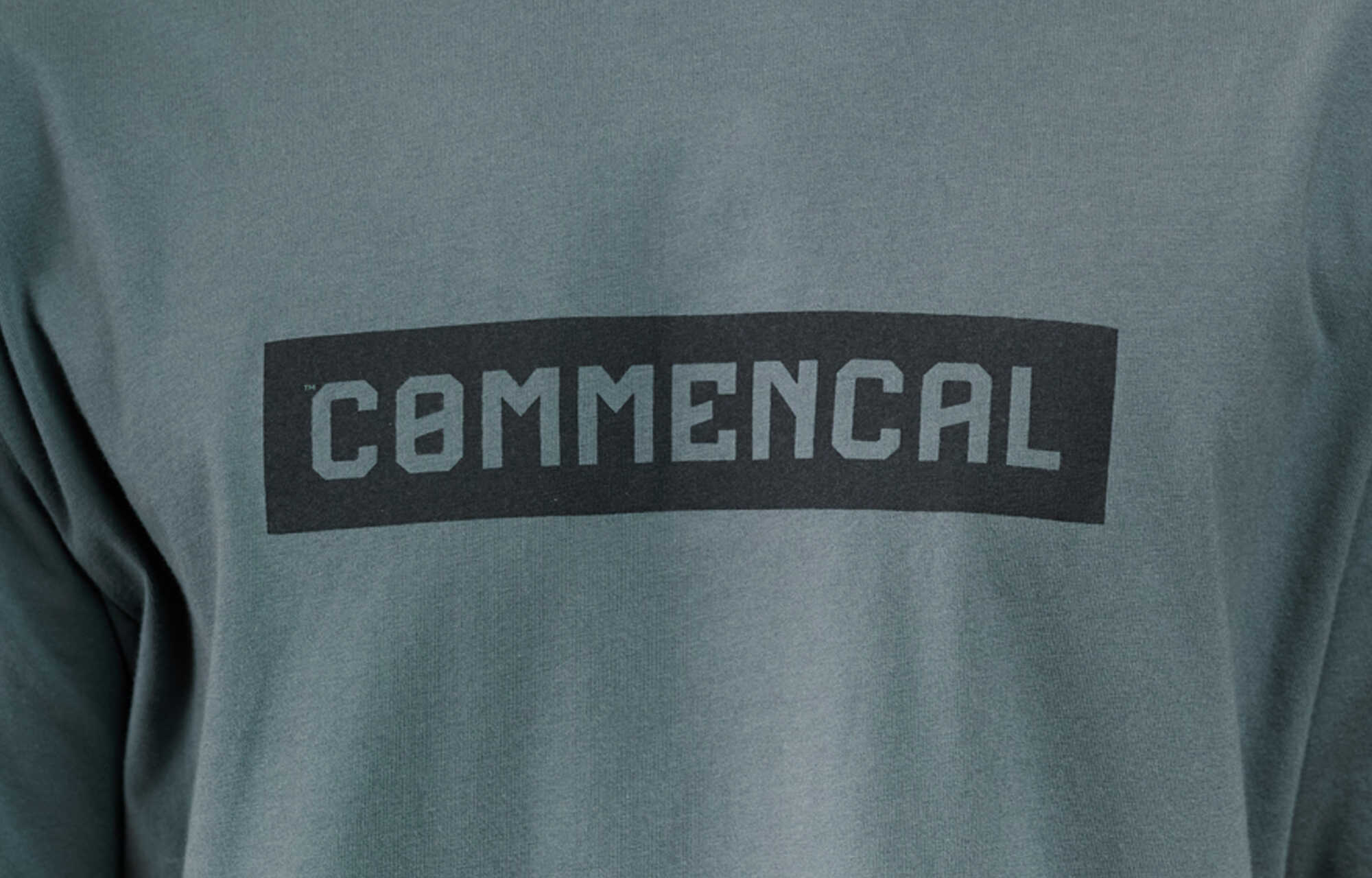 COMMENCAL CORPORATE REGULAR FIT T-SHIRT DARK GREY image large number 4