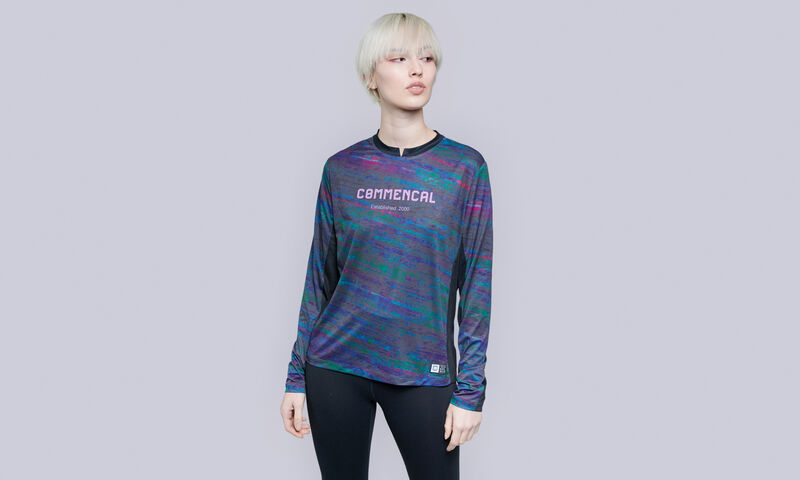 MAILLOT COMMENCAL LIGHTECH MANCHES LONGUES WOMEN AURORA