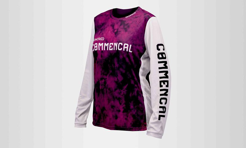 MAILLOT MANCHES LONGUES COMMENCAL-DHARCO WOMEN TEAM REPLICA PINK
