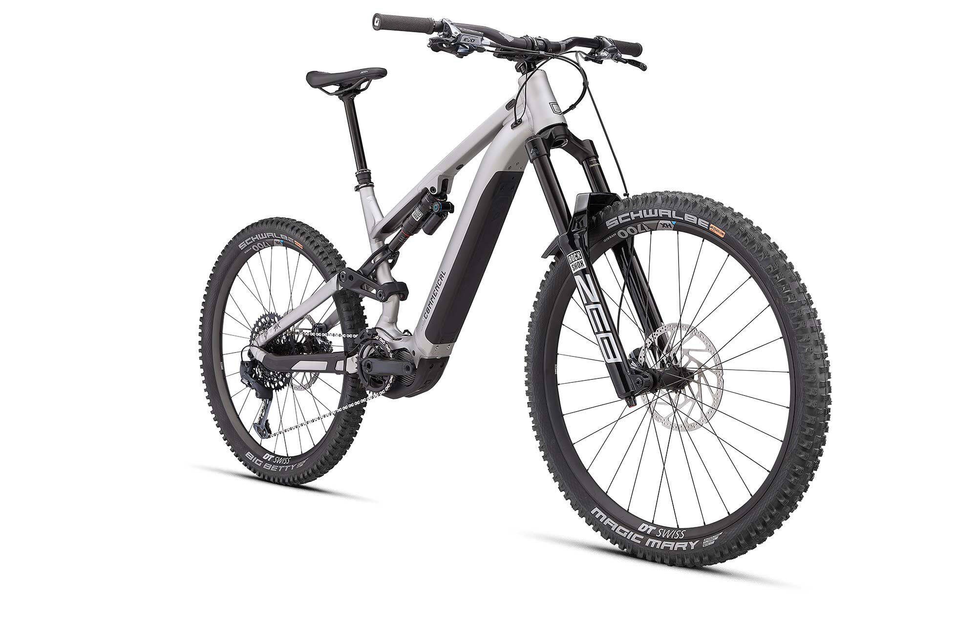 COMMENCAL META POWER SX SHIMANO RACE SILVER image large number 0