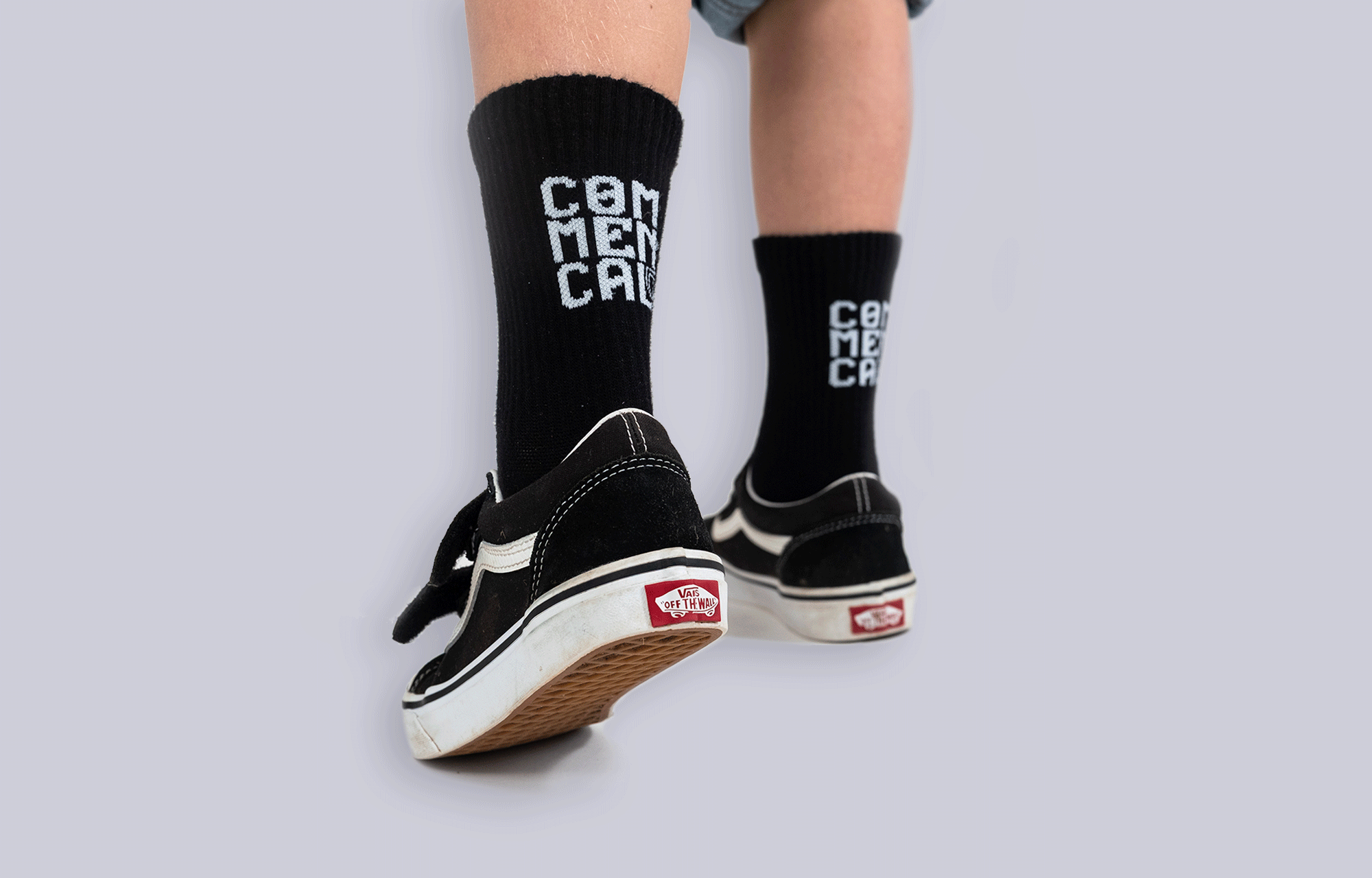 CALZE COMMENCAL KIDS LIFESTYLE BLACK image large number 2
