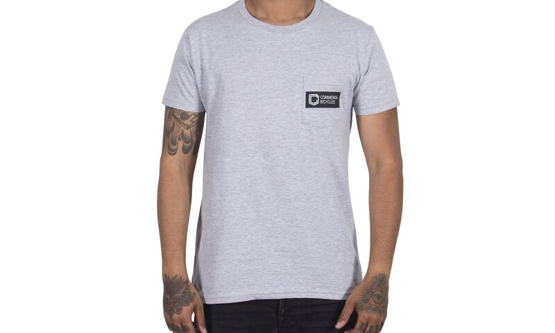 COMMENCAL BOX T-SHIRT HEATHER GREY