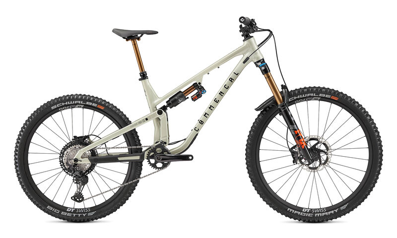 COMMENCAL META SX V5 SIGNATURE CLEAR SILVER