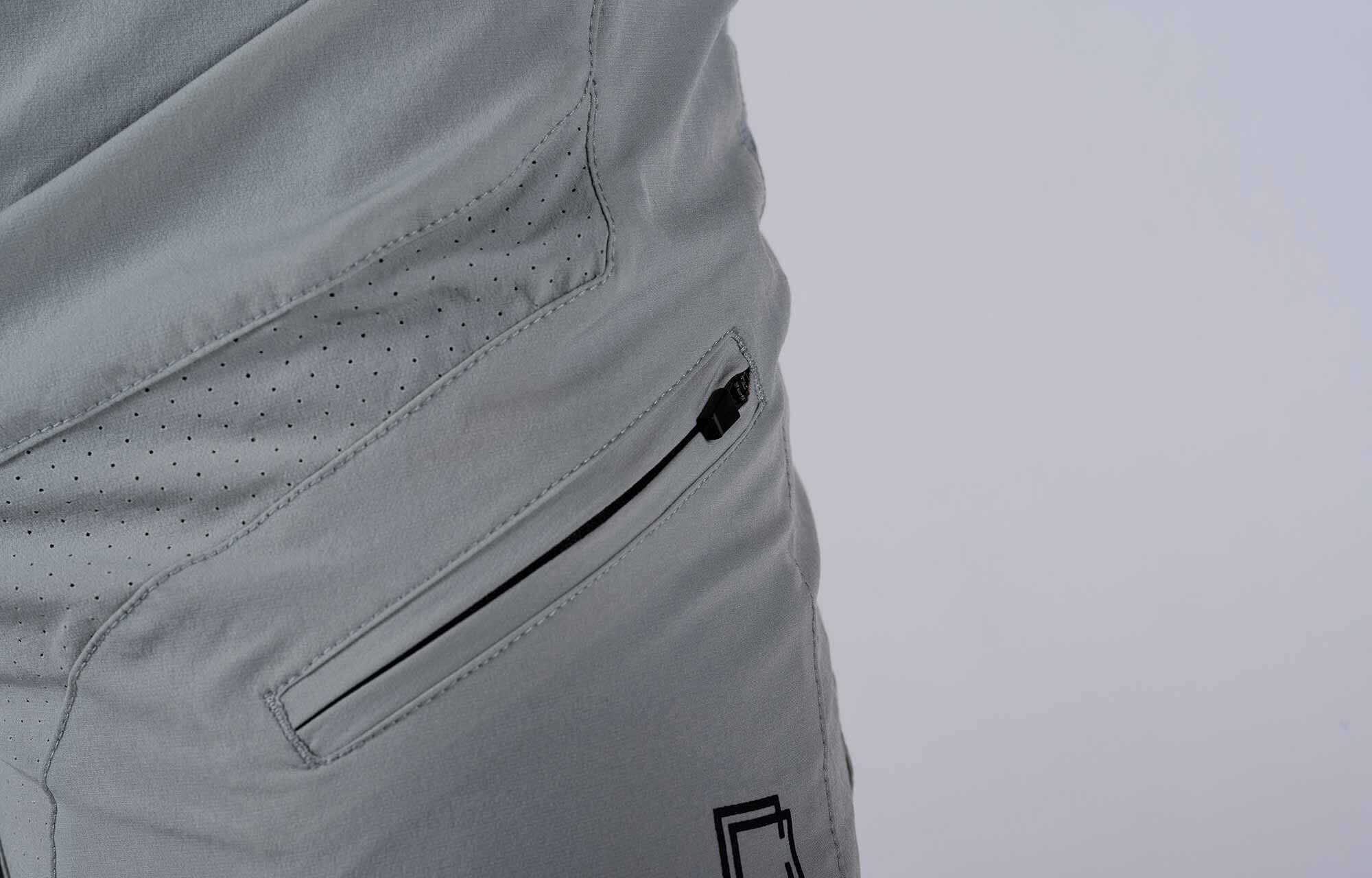 PANTALON COMMENCAL LIGHT GREY image large number 1