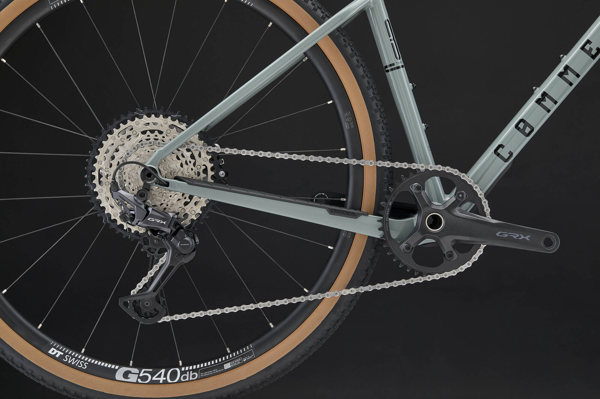 COMMENCAL 365 RIDE GRX 12 PYRITE GREY 2026 image large number 5