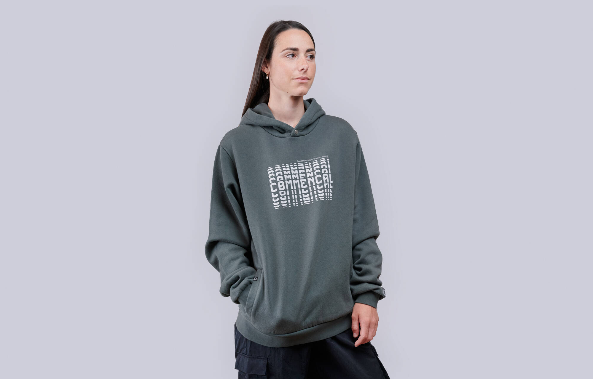 SUDADERA COMMENCAL DIVISION DARK GREY image large number 1