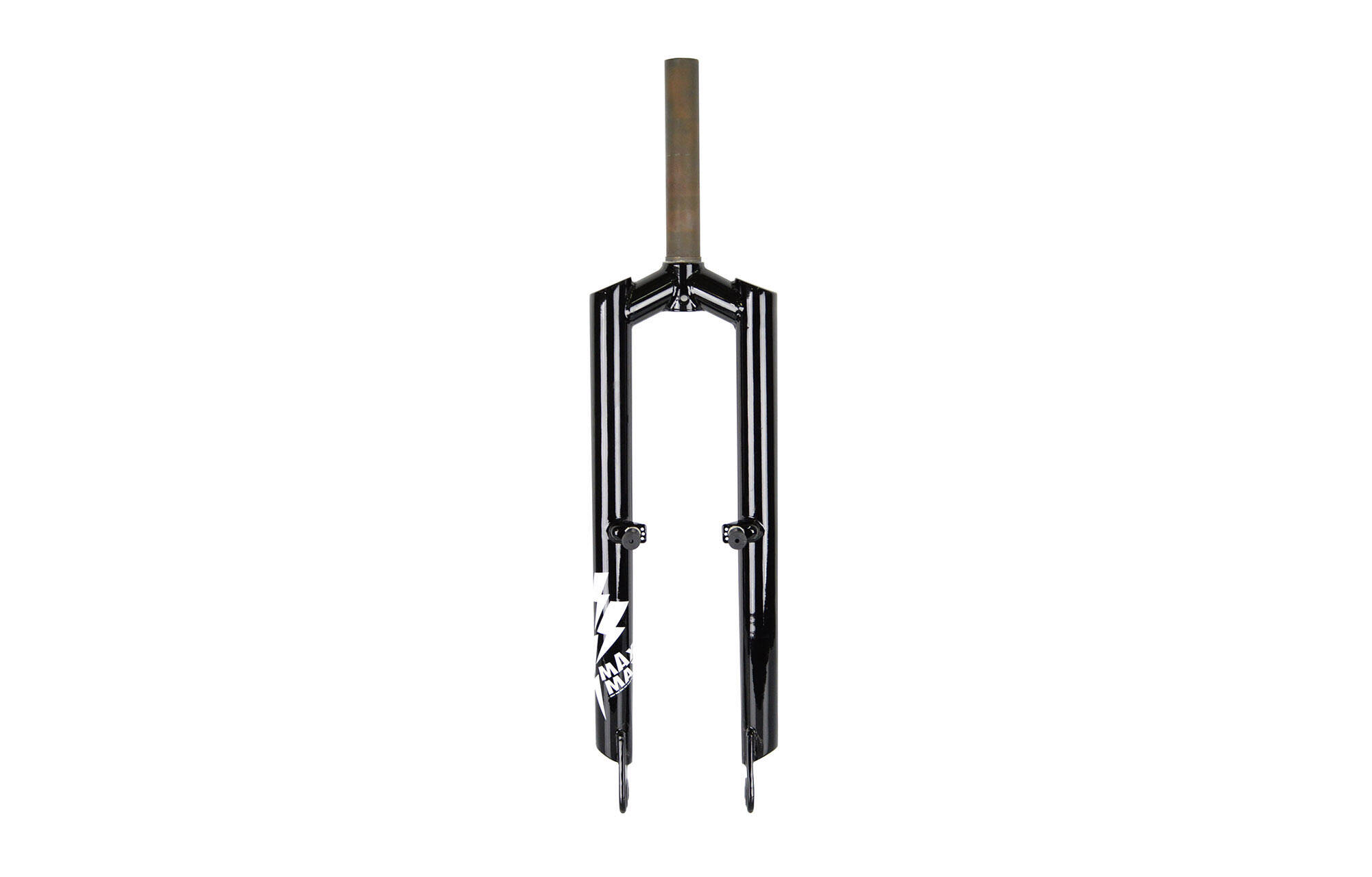 MAXMAX 24' FORK, 1'1/8 STEERER,  V-BRAKE AND DISC MOUNT COMPAT BLACK image cover number 0