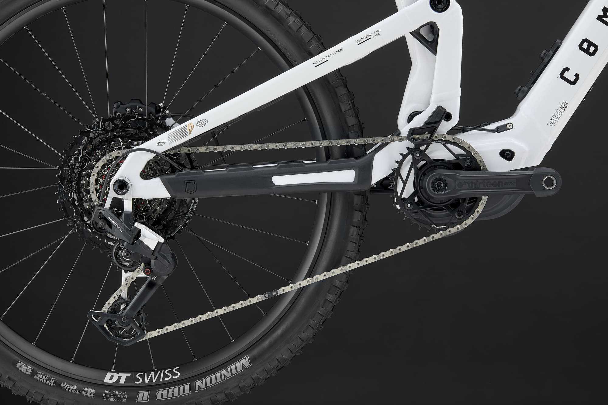 COMMENCAL META POWER SX AVINOX ROCKSHOX PURE WHITE 2027 image large number 5