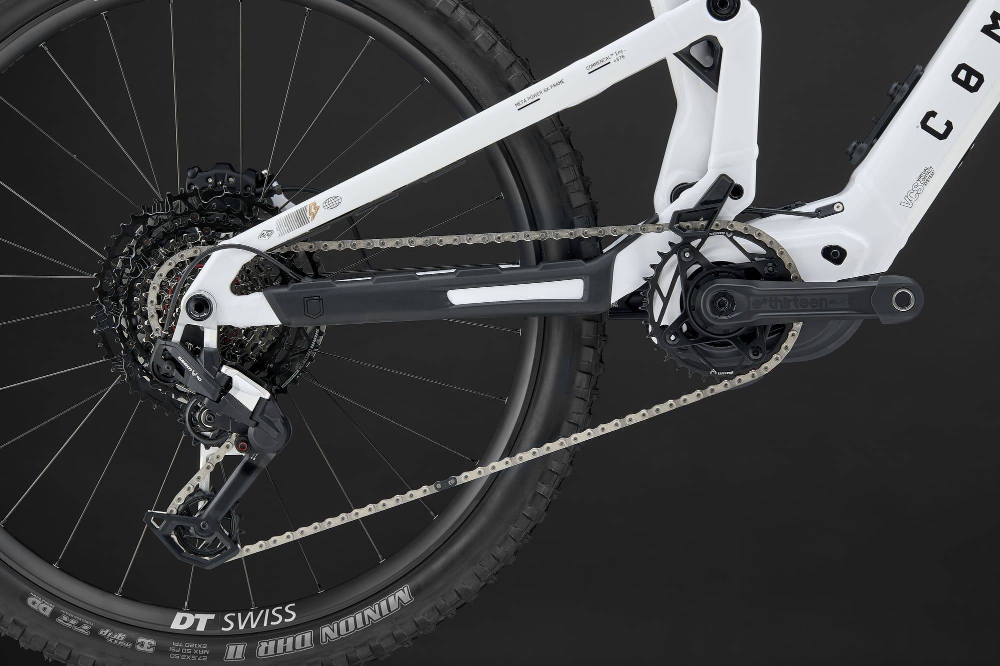 COMMENCAL META POWER SX AVINOX ROCKSHOX PURE WHITE 2027 image large number 5