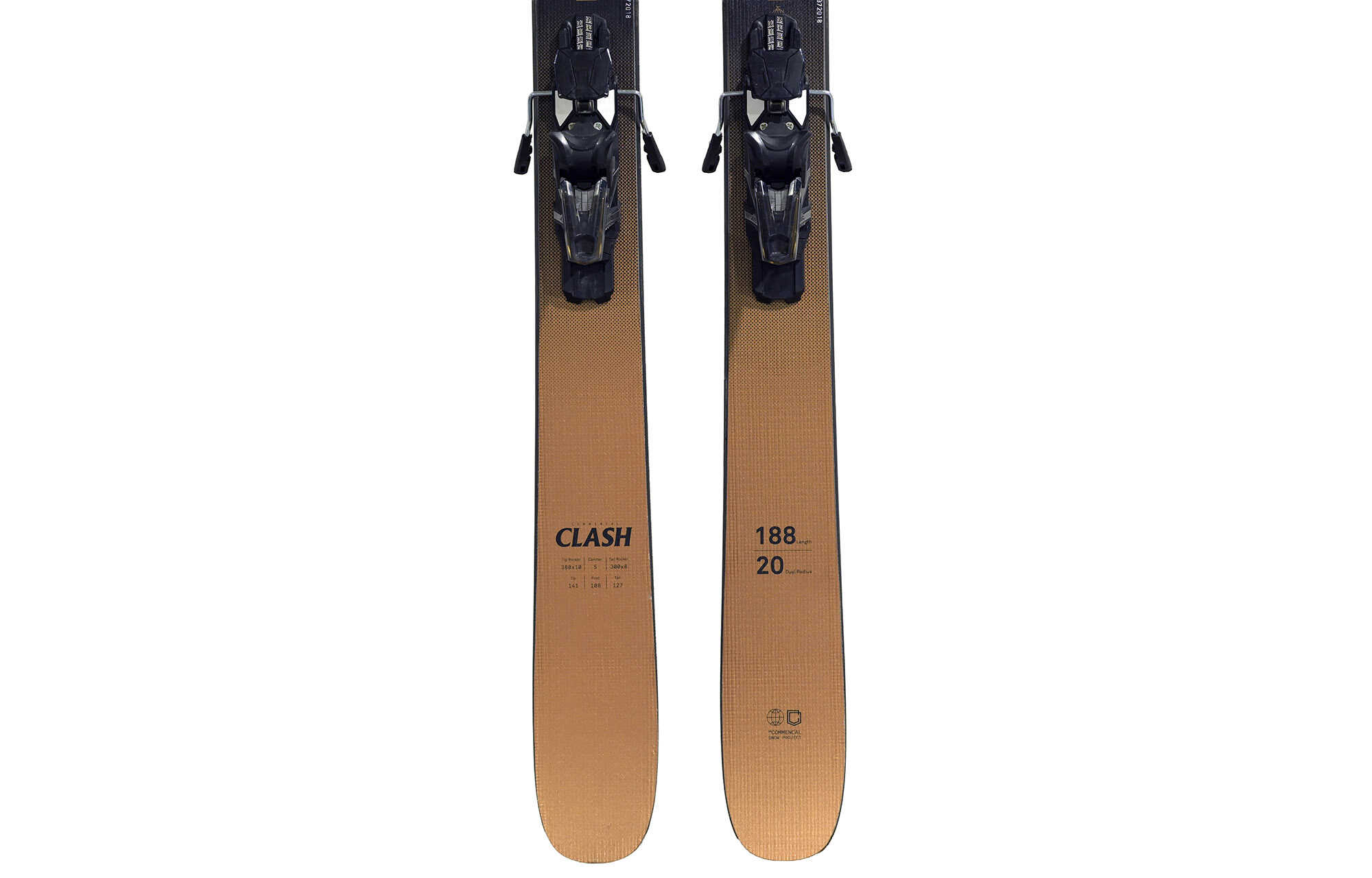 SKIS COMMENCAL CLASH 188 / FIX NR STRIVE R 13 GW (23440010) image large number 2
