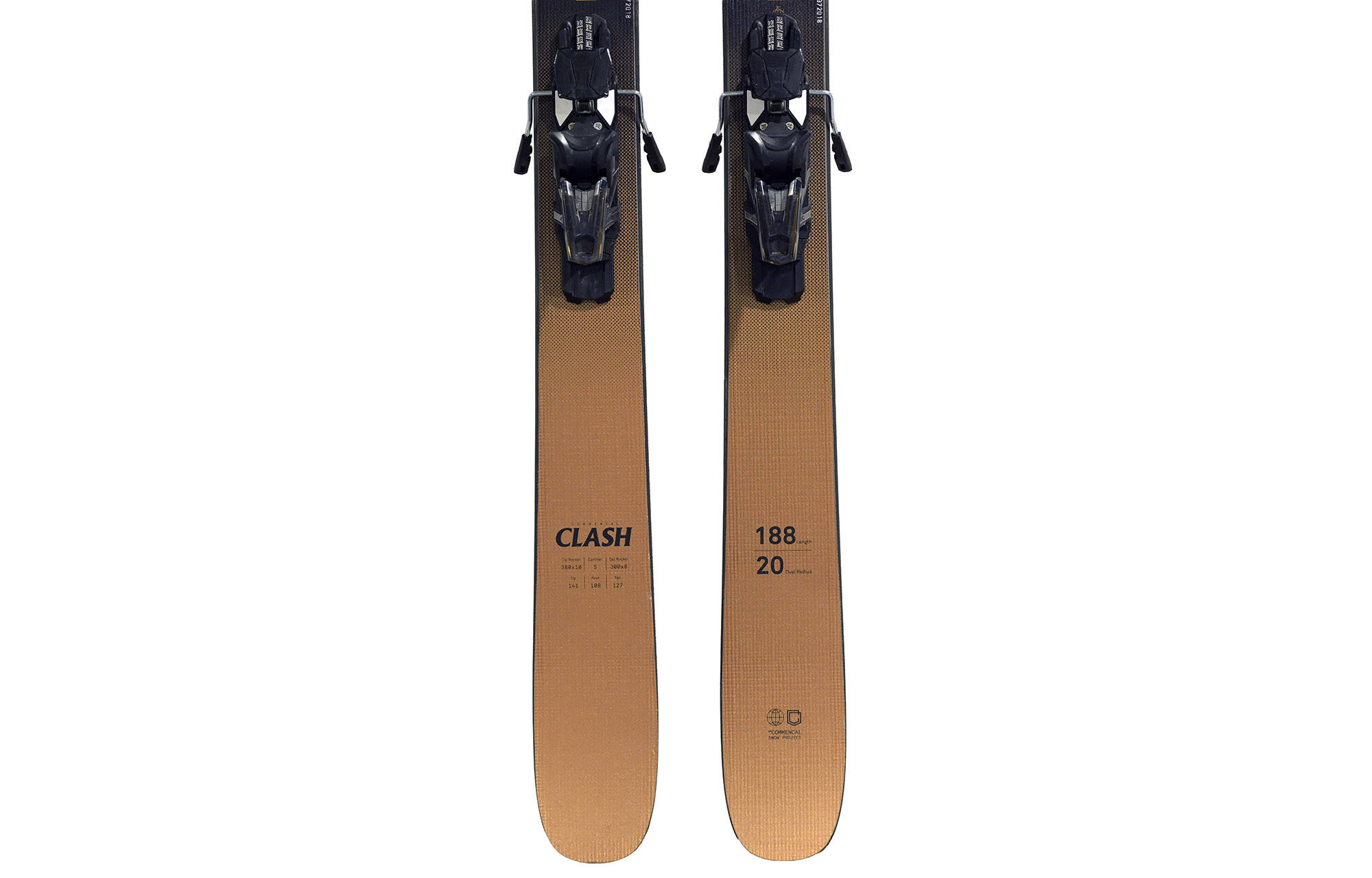 SKIS COMMENCAL CLASH 188 / FIX NR STRIVE R 13 GW (23440010) image large number 2