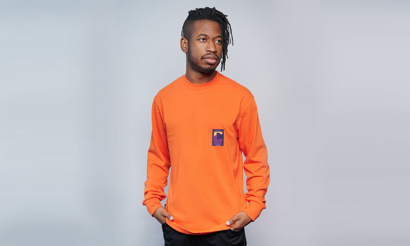MAGLIA A MANICHE LUNGHE COMMENCAL LOOSE FIT SPECTRUM ORANGE