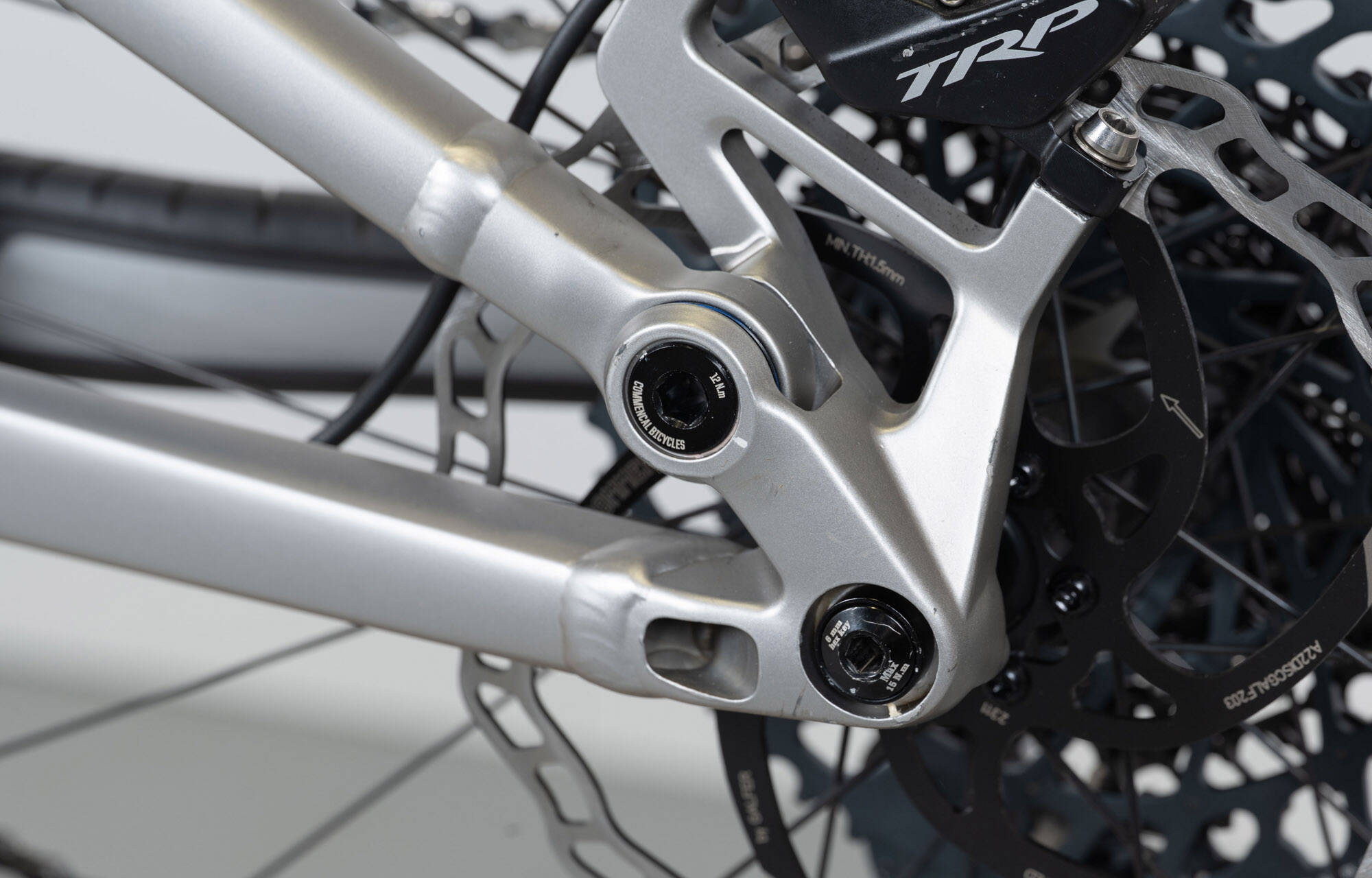 COMMENCAL META SX V4 RACE SILVER - M (22130802) image large number 8
