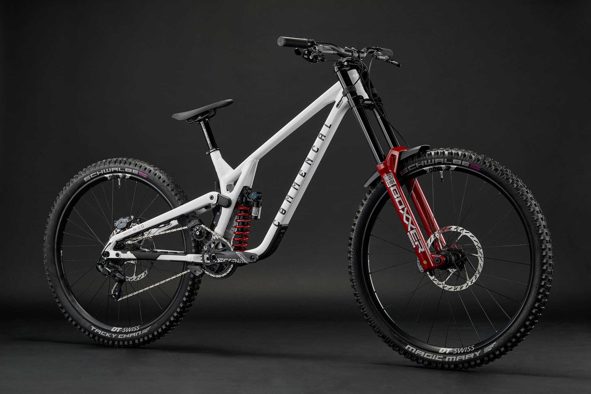 COMMENCAL SUPREME DH V5 ROCKSHOX PURE WHITE 2026 image large number 1