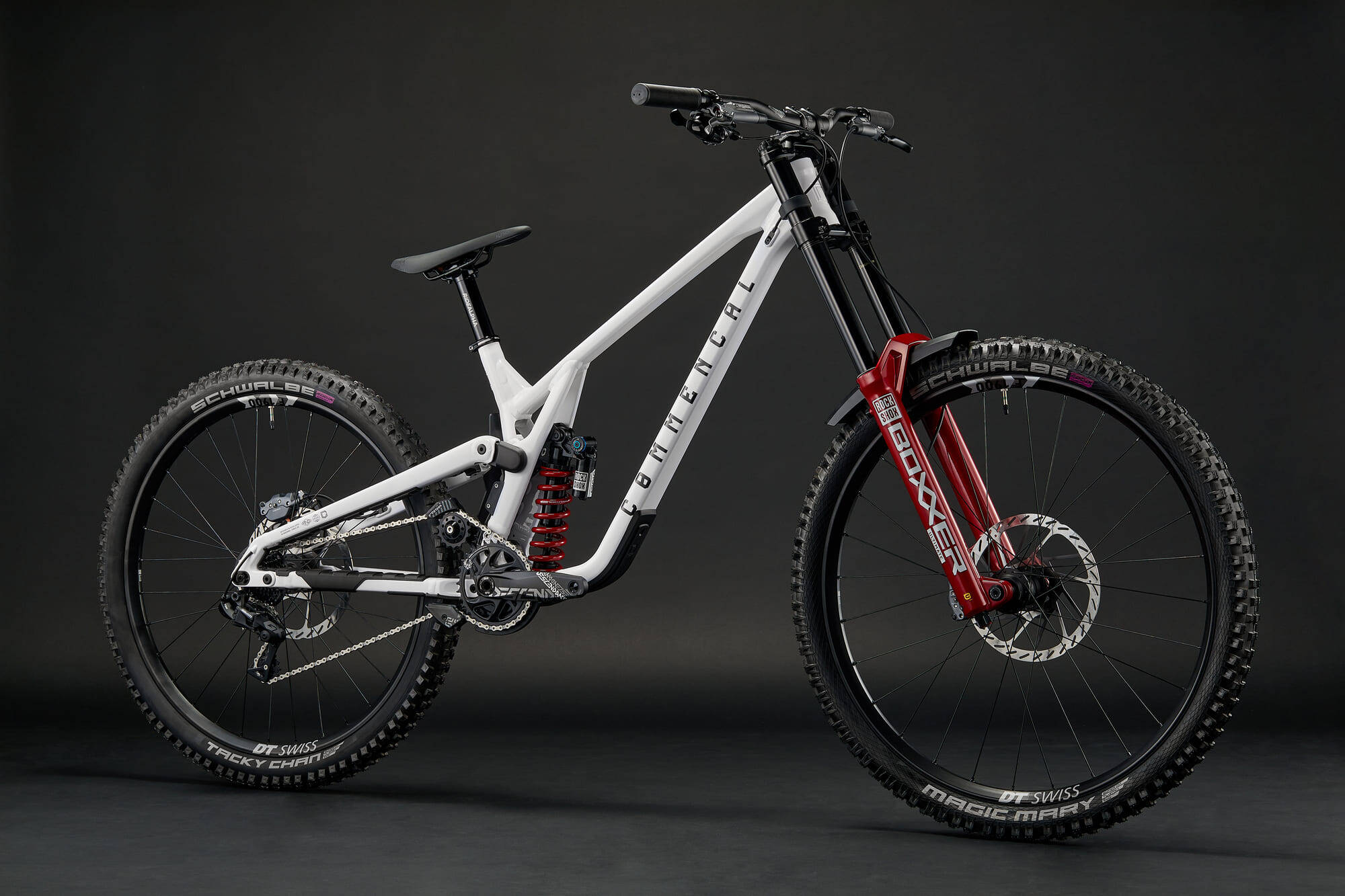 COMMENCAL SUPREME DH V5 ROCKSHOX PURE WHITE 2026 image large number 1
