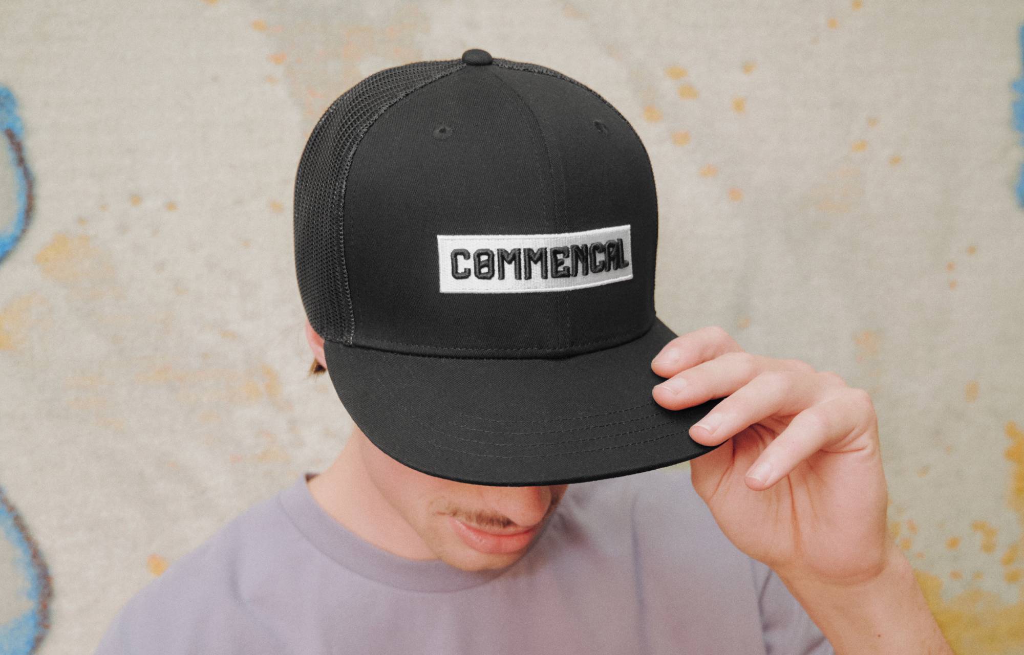 COMMENCAL TRUCKER CAP CORPORATE BLACK image large number 3