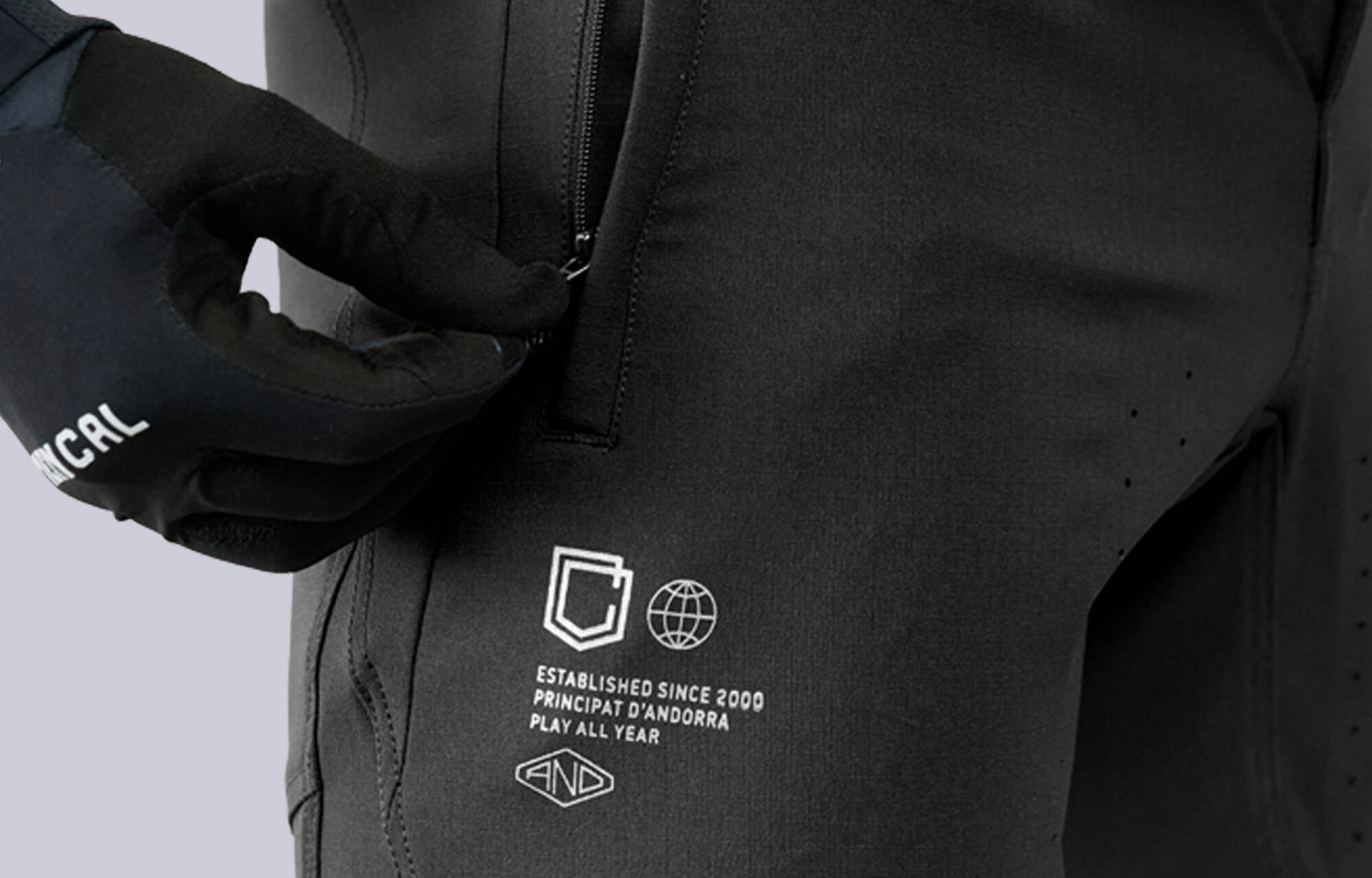 PANTALON HARDTECH COMMENCAL BLACK image large number 3