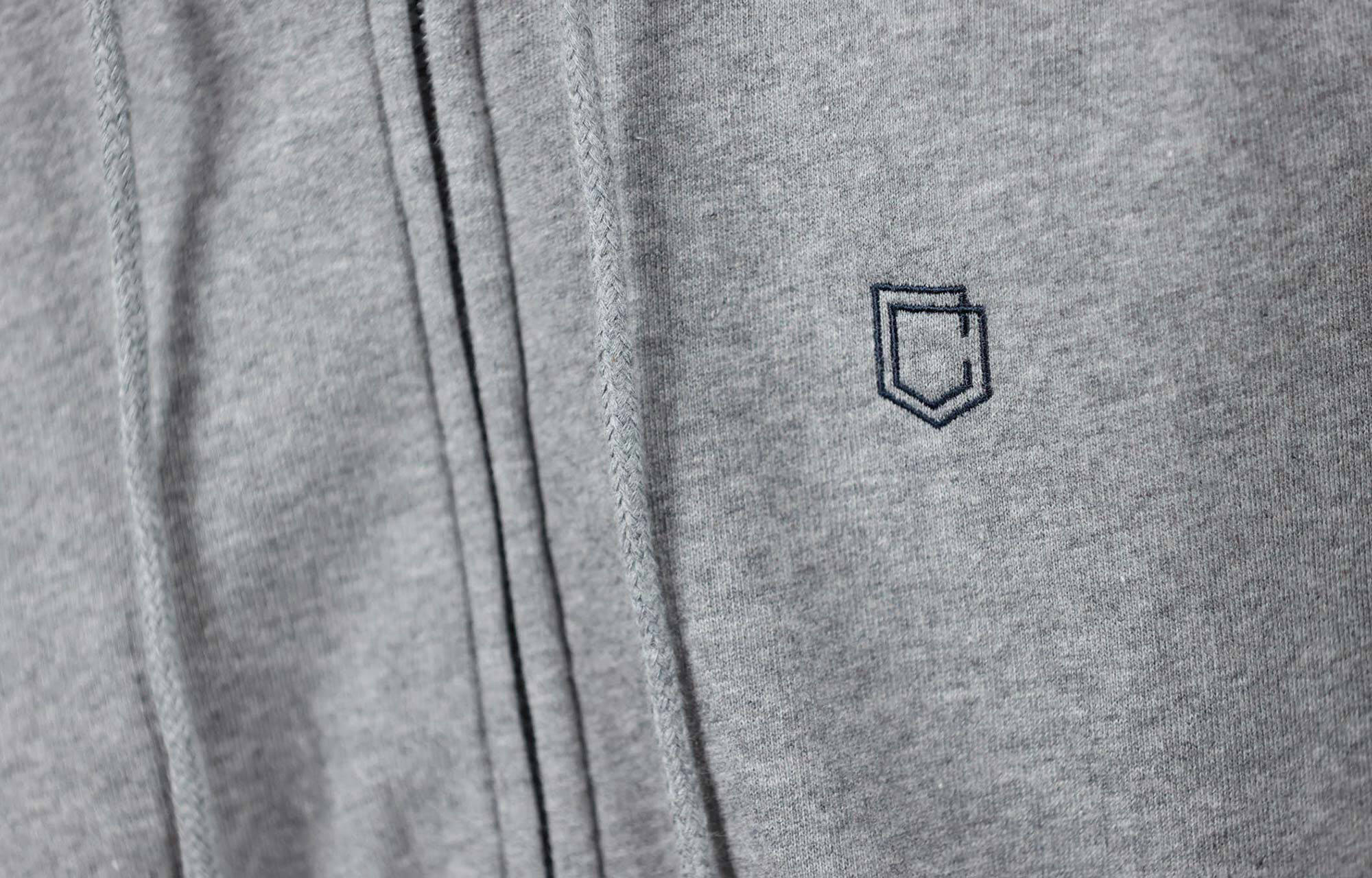 COMMENCAL ZIPPER HOODIE DARK MOLTED GREY image large number 2