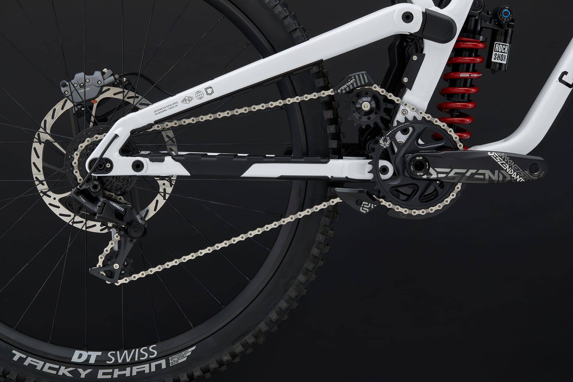 COMMENCAL SUPREME DH V5 ROCKSHOX PURE WHITE 2026 image large number 5