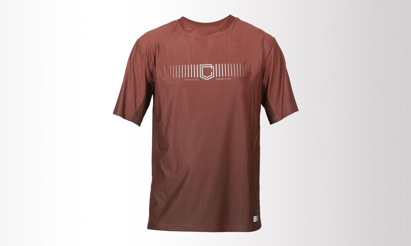 COMMENCAL KURZARM TRIKOT LIGHTECH CORPORATE RED DIRT