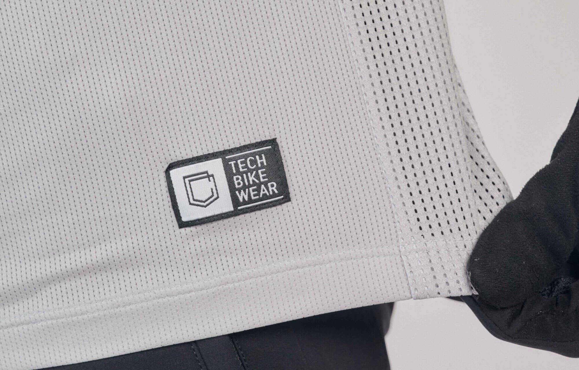 MAILLOT COMMENCAL LIGHTECH MANGA LARGA CORPORATE GREY image large number 4