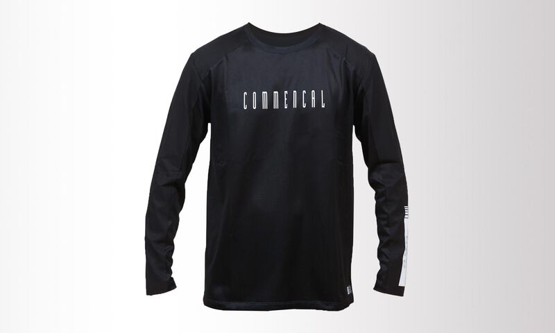 MAILLOT COMMENCAL HARDY MANGA LARGA ESSENTIAL BLACK