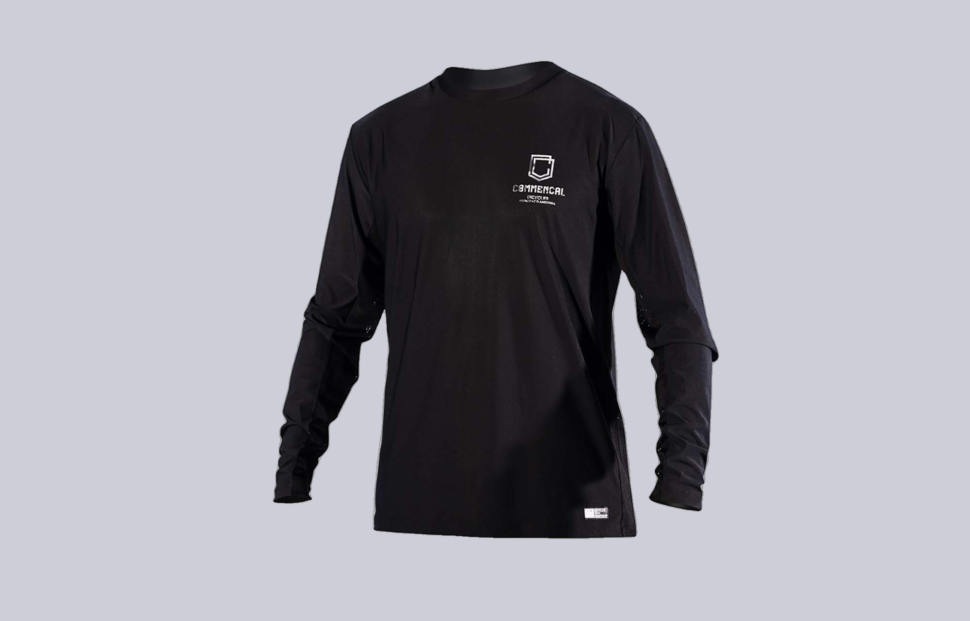 MAILLOT COMMENCAL LIGHTECH MANGA LARGA BLACK BASIC image cover number 0