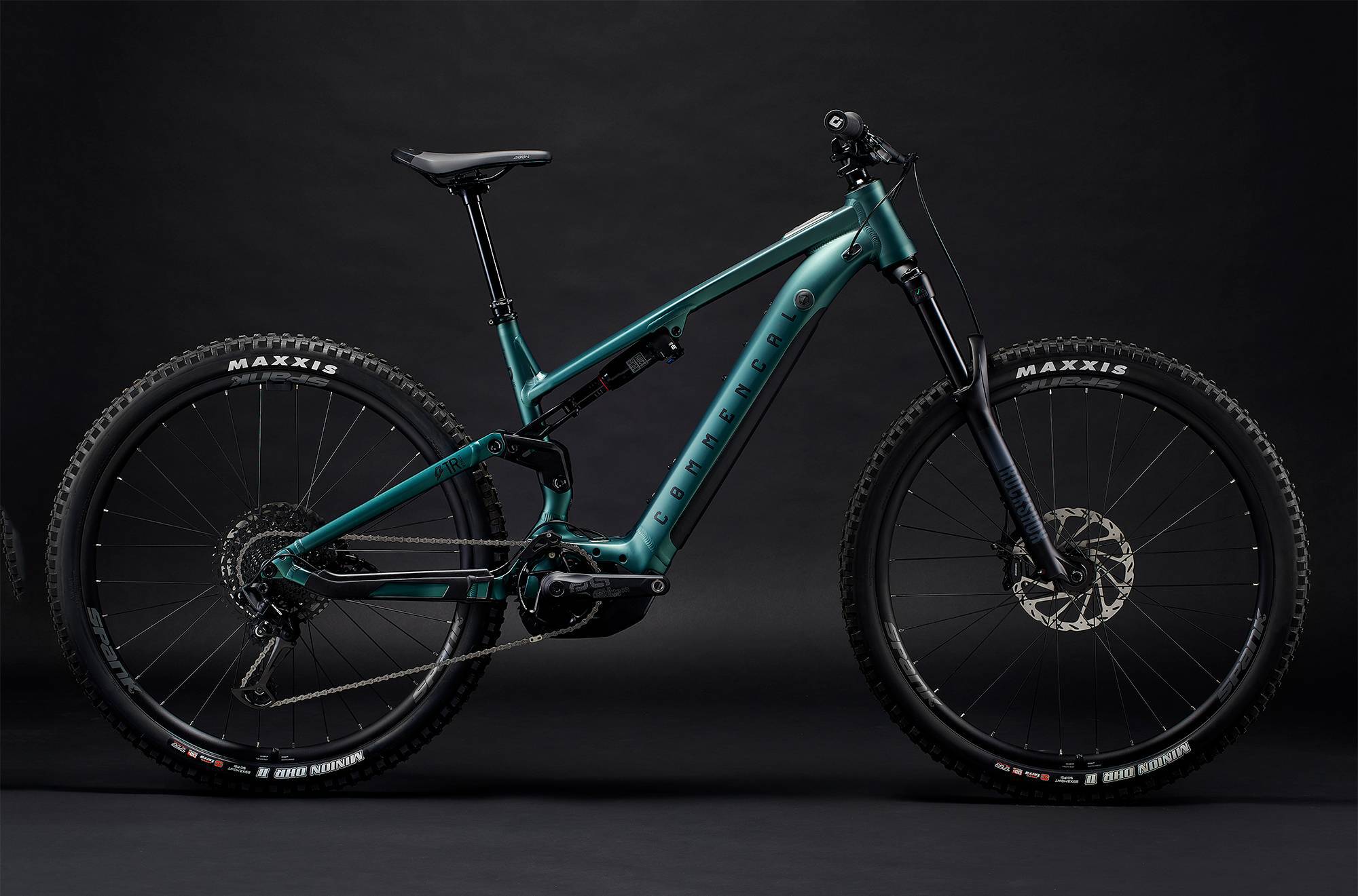 COMMENCAL META POWER TR BOSCH RIDE METALLIC GREEN image large number 0